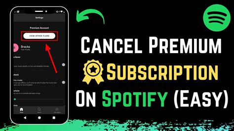 how to cancel spotify subscription on android