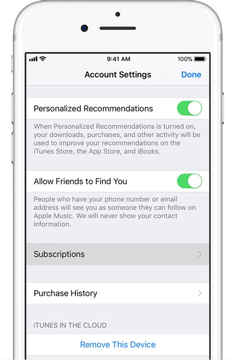how to cancel subscriptions from apple settings