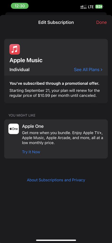 how to cancel subscriptions on apple music