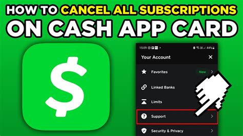 how to cancel subscriptions on cash app