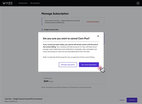 how to cancel wyze subscription using apple pay