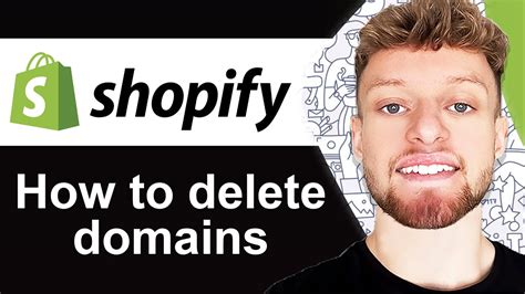 how to cancel your domain on shopify