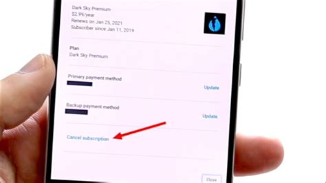 how to cancel youtube subscription on android phone