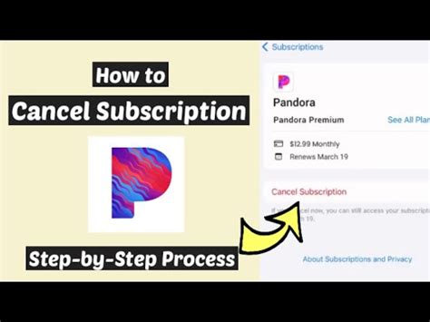 how to cancel.pandora subscription