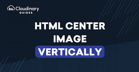 how to center an image in html vertically and horizontally