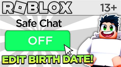 how to change 13+ on roblox