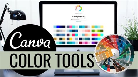 how to change a color palette in canva