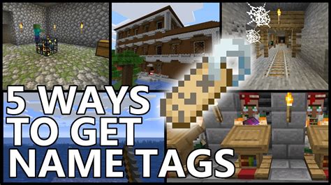 how to change a name tag in minecraft