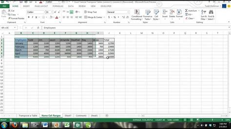 how to change a table in excel from horizontal to vertical