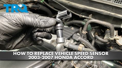 how to change a vehicle speed sensor