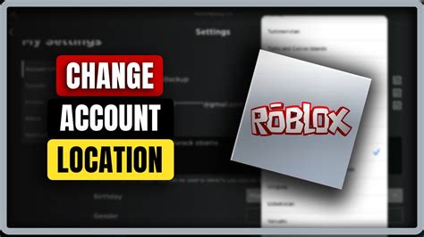 how to change account location on roblox mobile 2025