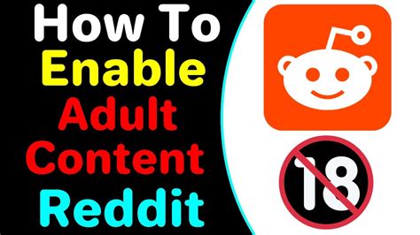 how to change age restriction on reddit