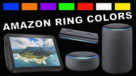 how to change amazon echo dot color