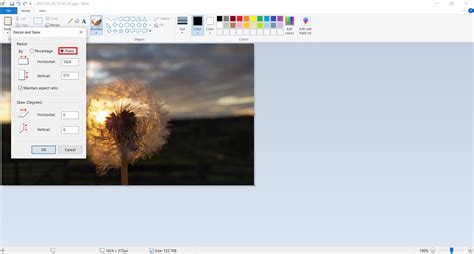 how to change an image into high resolution