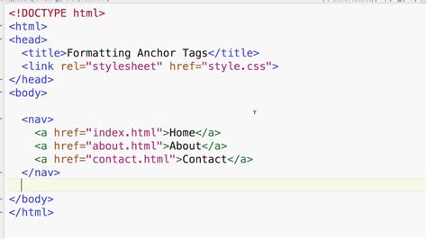 how to change anchor tag color in css