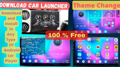 how to change android car player theme