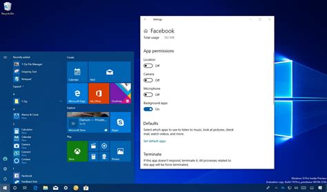 how to change app permissions on windows 10