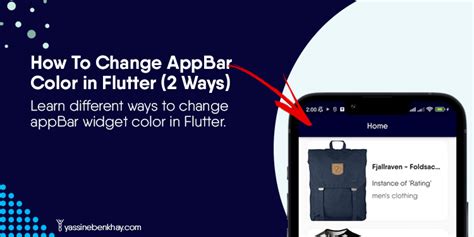 how to change appbar text color in flutter