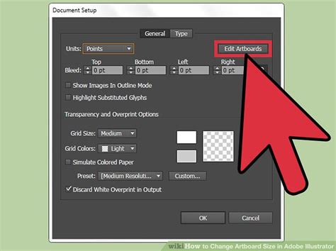 how to change artboard size in procreate