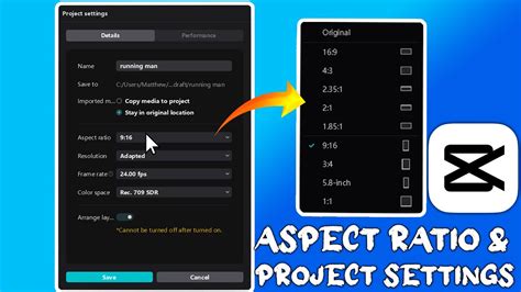 how to change aspect ratio on windows pc