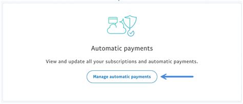 how to change automatic payment method paypal