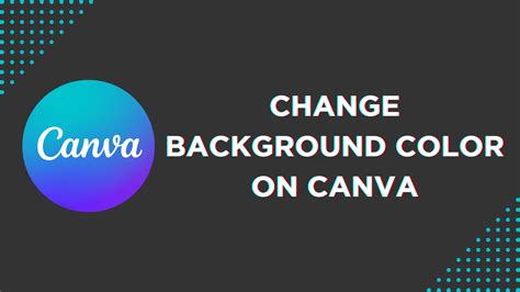 how to change background color in canva mobile
