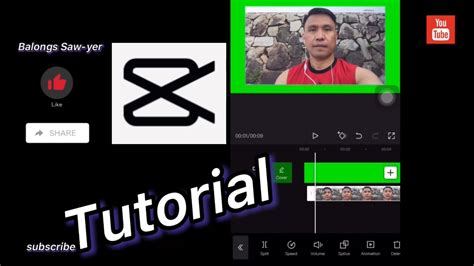 how to change background in capcut with green screen