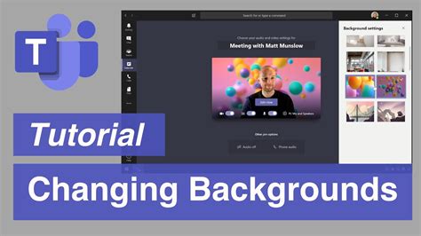 how to change background in ms teams web browser