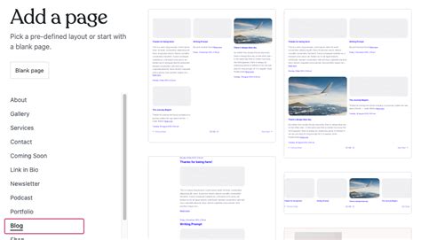 how to change blog page layout in wordpress