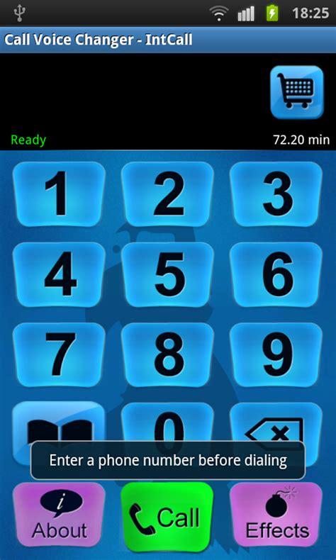 how to change call voice on android