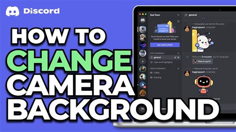 how to change camera background on discord mobile