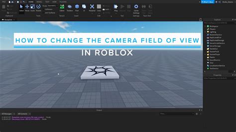 how to change camera roblox