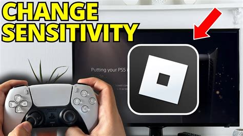 how to change camera sensitivity on roblox ps5