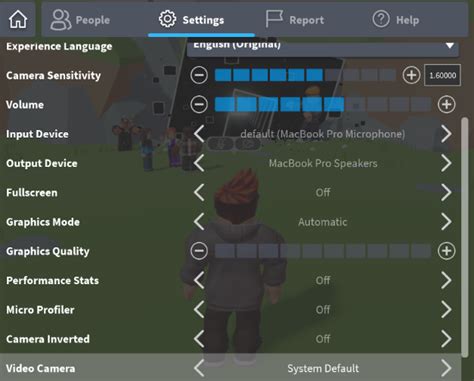 how to change camera settings in roblox studio
