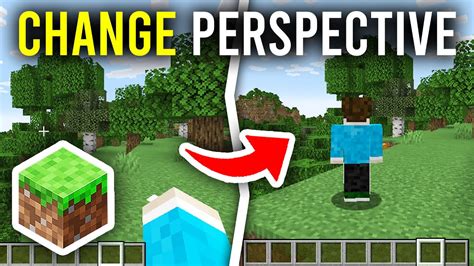 how to change camera view in minecraft java edition