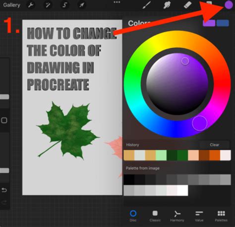 how to change canvas colour in procreate