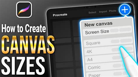 how to change canvas size in procreate dreams