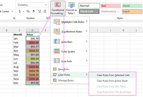 how to change cell color in excel using conditional formatting