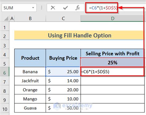 how to change cell in excel formula