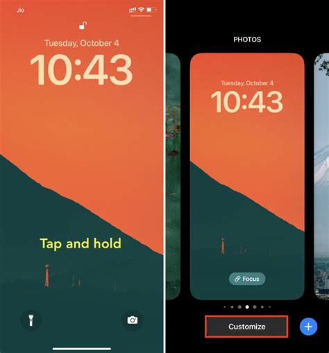 how to change clock display on iphone home screen