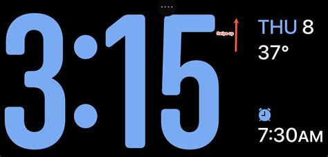 how to change clock time on iphone standby mode