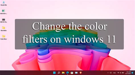 how to change color filters