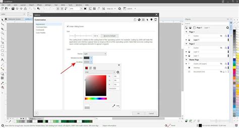 how to change color in coreldraw 2020