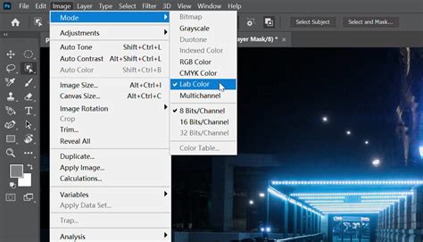 how to change color mode in photoshop to cmyk
