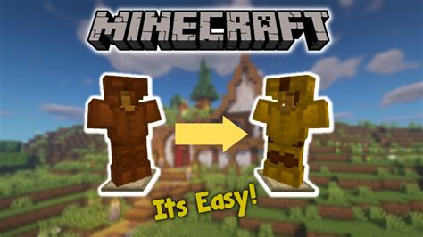 how to change color of leather armor in minecraft java
