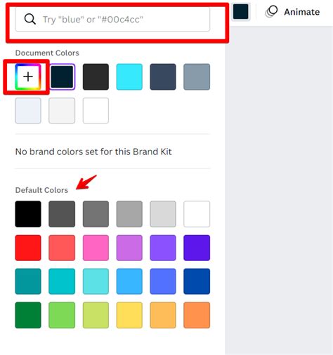 how to change color to white in canva