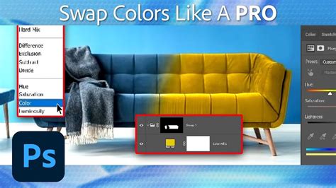 how to change colour of an object in photoshop