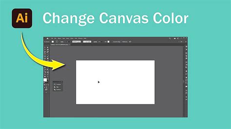 how to change colour of canvas in illustrator