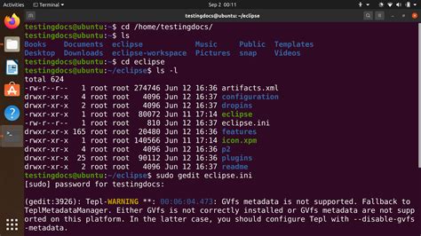 how to change current working directory in linux