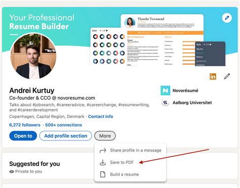 how to change cv in linkedin profile